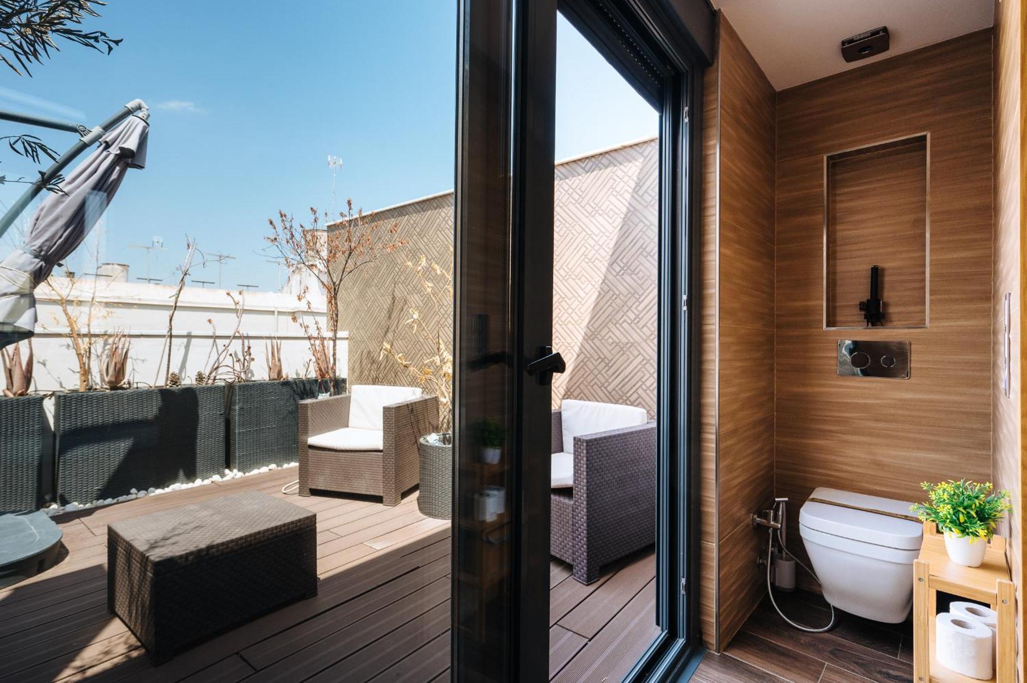 Elegant Duplex 3 Master Bedrooms And Private 세비야 외부 사진